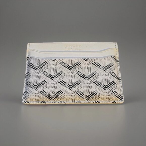 GoYard White Wallet - Picture 1 of 2